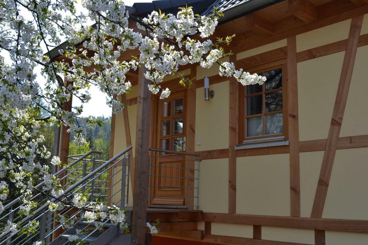 Ferienwohnung Brox เซบนิทซ์ ภายนอก รูปภาพ